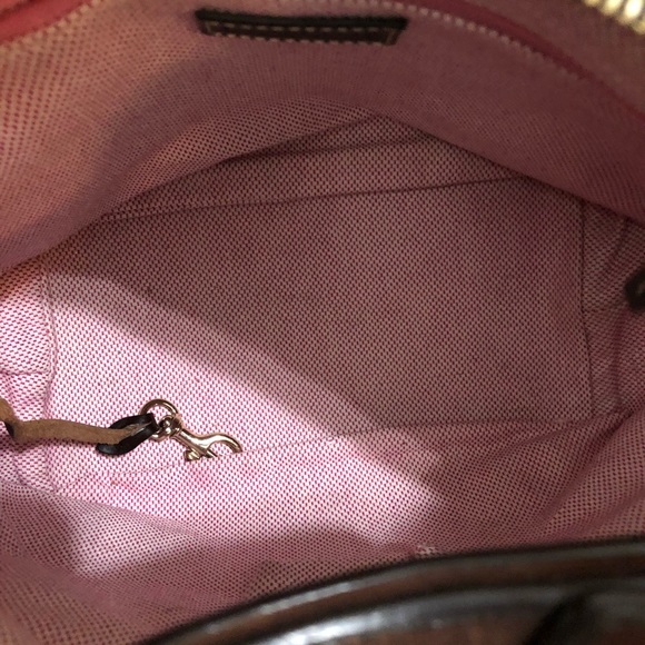 Dooney & Bourke brown monogram shoulder bag - Picture 8 of 13